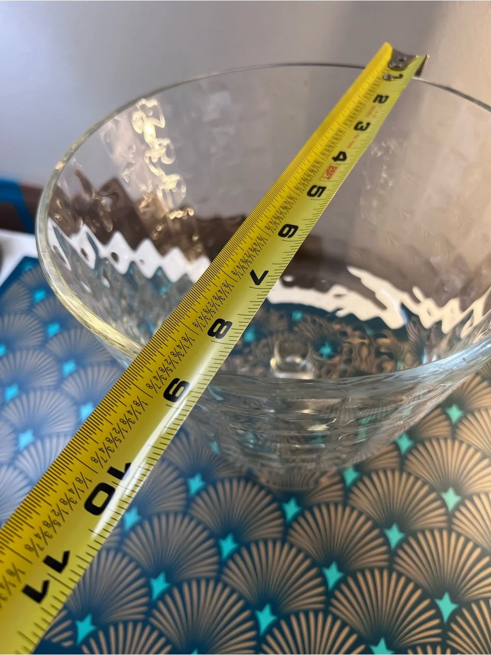 Clear Glass Pedestal Dessert Bowl - Single Piece